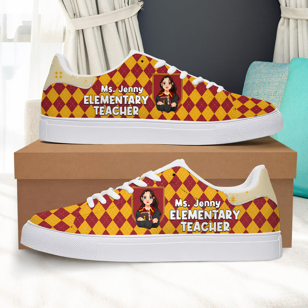 Personalized Gifts For Teacher Casual Shoes 01acpu230824pa Magic Teacher-Homacus