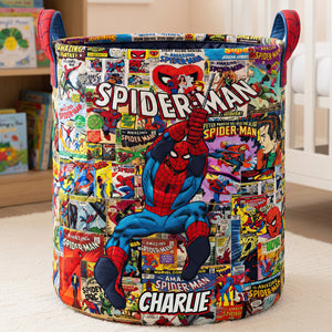 Action Hero Laundry Basket - Personalized Gift For Kids 06NADT290726