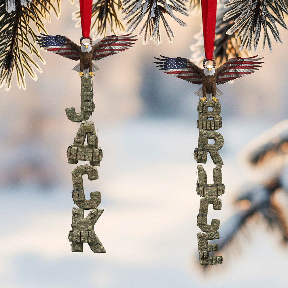 Veteran Alphabet Acrylic Ornament, Personalized Gifts For Christmas 01tgta271025-Homacus