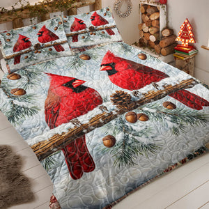 Personalized Cardinal Quilt Bedding Set Special Line 03hutn061124-Homacus