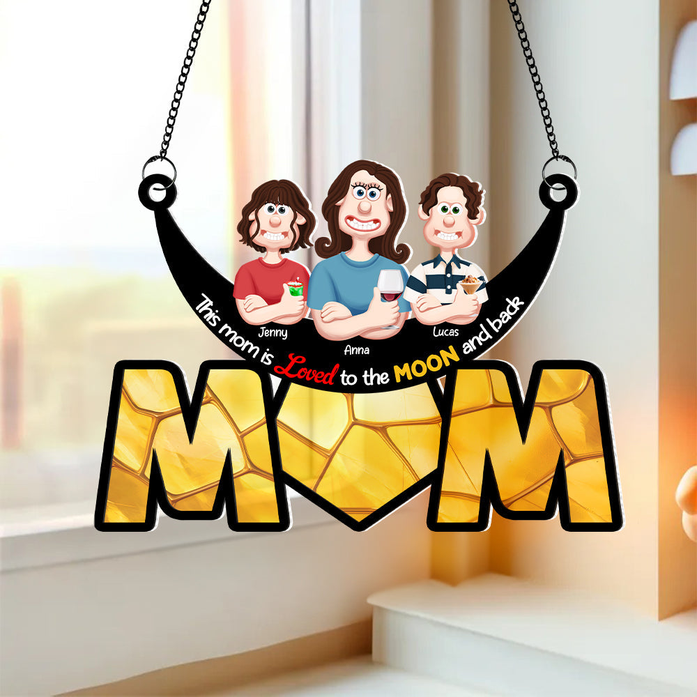 Personalized Gifts For Mom Suncatcher Ornament 04katn170325pa-Homacus