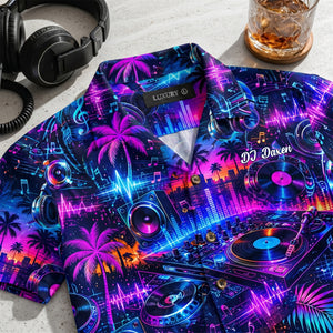 DJ Hawaiian Shirt - Personalized Gifts For Music Lovers 01nalu020626-Homacus