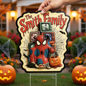 Spooky Halloween Yard Sign - Personalized Gifts For Family 04todt030826-Homacus