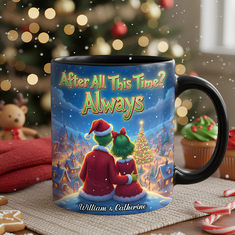 Cozy Christmas Love Mug Personalized Gifts For Couple 04HUDT221125-Homacus