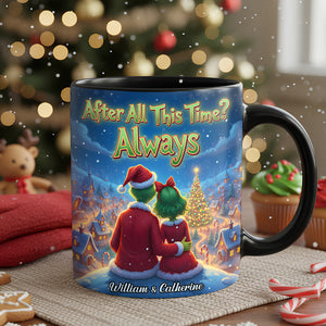 Cozy Christmas Love Mug Personalized Gifts For Couple 04HUDT221125-Homacus