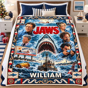 Deep Sea Predator Blanket - Personalized Gifts 06naqn121026-Homacus