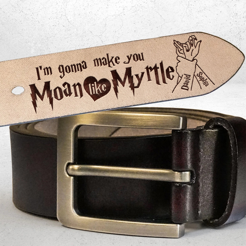 Personalized Gifts For Husband Leather Belt With Secret Message 01HUDT050624 Couple Pinky Promise-Homacus