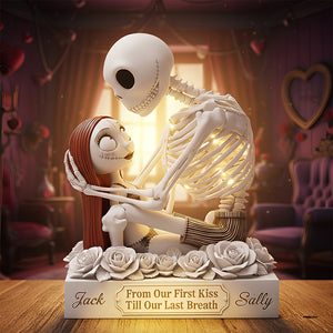 Spooky Couple Light Box Personalized Gifts For Couple 04OHDT261125-Homacus