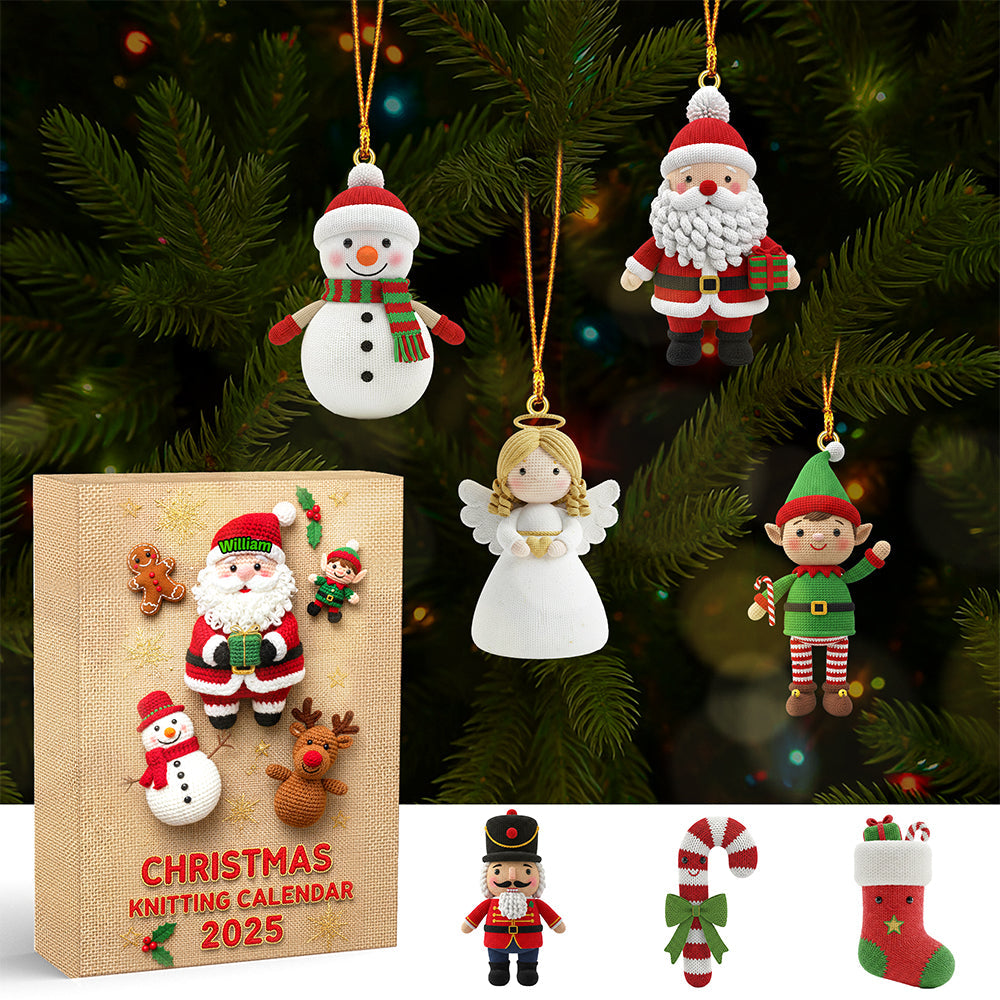 Personalized Gifts For Knitting Lovers Christmas Advent Calendar Blind Box 05hymg041125-Homacus