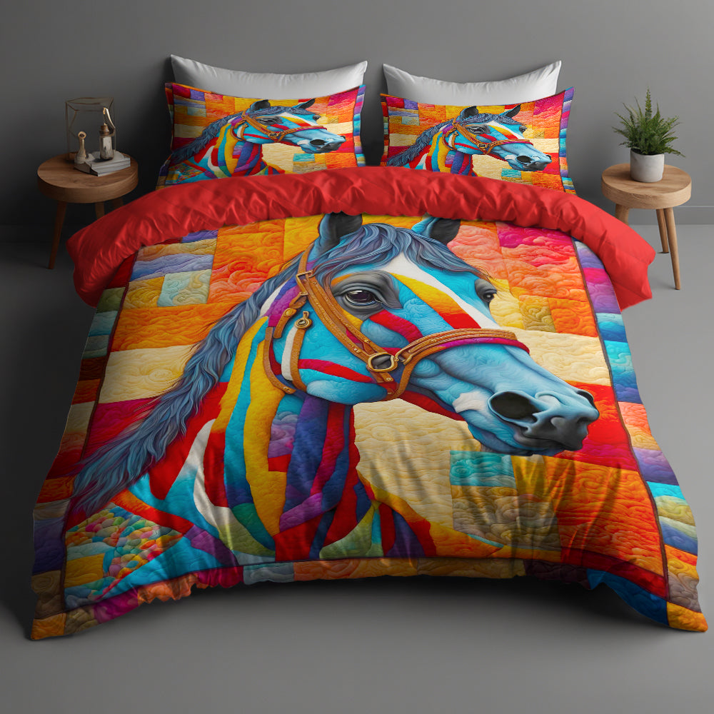 Horse Lovers Quilt Bed Set 03HUDT180125