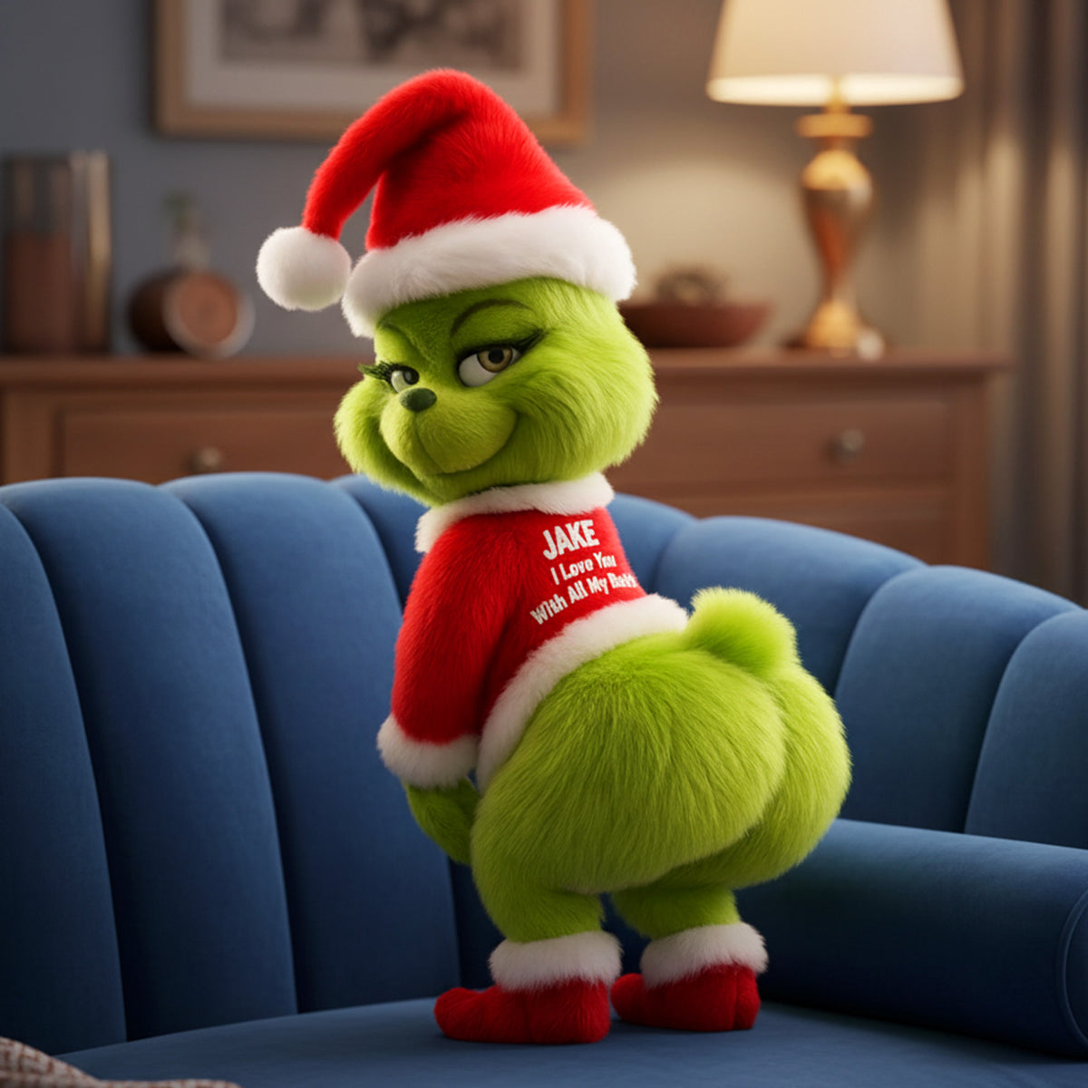 Personalized Christmas Gifts For Couple Shaped Pillow 02namg111125-Homacus