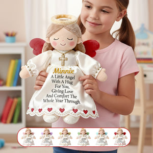 Guardian Angel Custom Shape Pillow - Personalized Gifts For Kids 01namg301225-Homacus