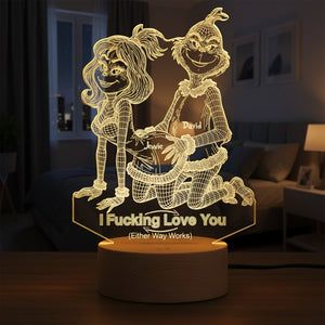 Funny Couple LED Light Personalized Gifts For Couple 10TGLU151125-Homacus