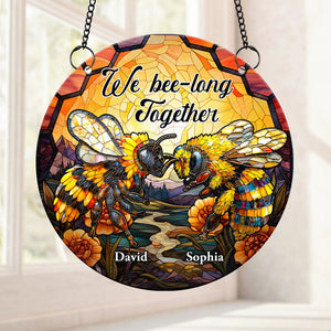 Personalized Gifts For Couple Suncatcher Ornament 03TGDT091224-Homacus