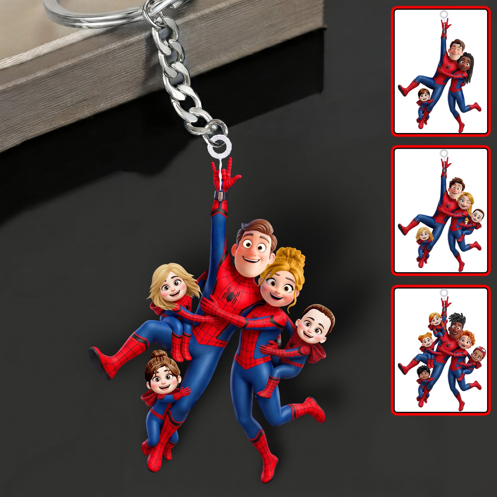 Multitasking Fabulous Family Acryic Keychain - Personalized Gifts For Family 04qhqn180726-Homacus