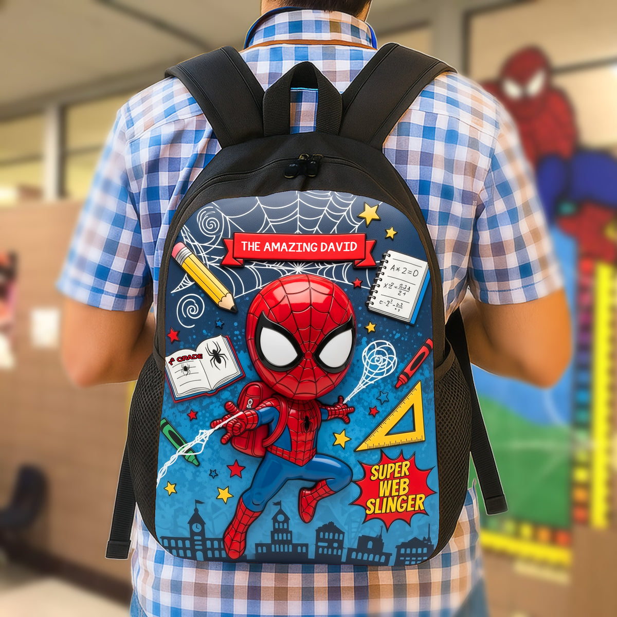 Back To School Backpack - Personalized Gifts For Kids School Bag 06TGMG040825-Homacus