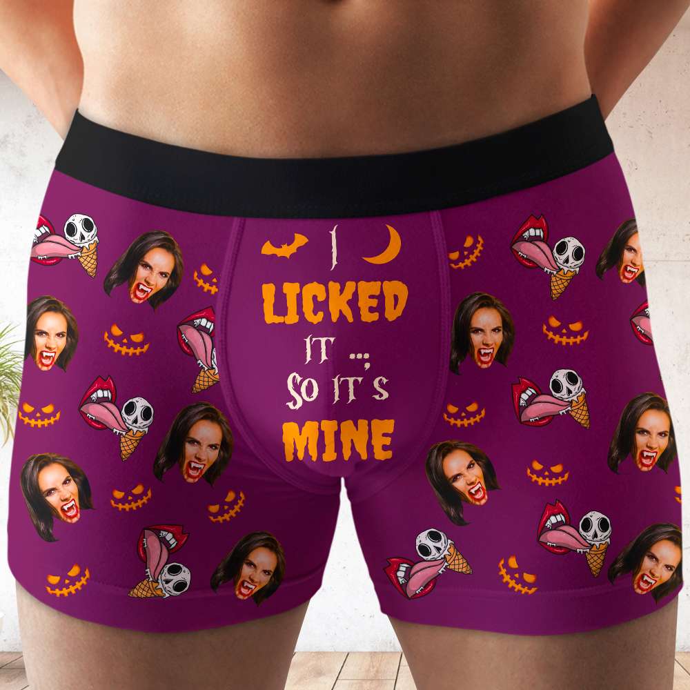 Custom Photo Halloween Gifts For Husband Men's Boxers 01ACDT050824-Homacus