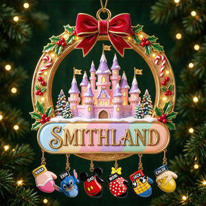 Gloves Family Christmas Ornament - Personalized Gifts For Family 01nadt080926