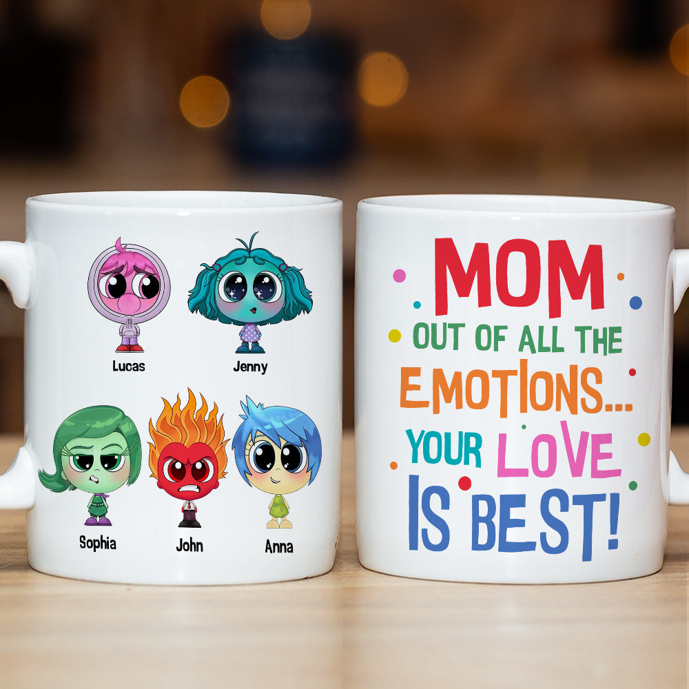 Personalized Gifts For Mom Coffee Mug 03natn150325 Your Love Is Best-Homacus