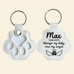 Forever Loved Pet Hair Storage Keychain - Personalized Memorial Gift For Pet Lovers 03LAQN270825-Homacus