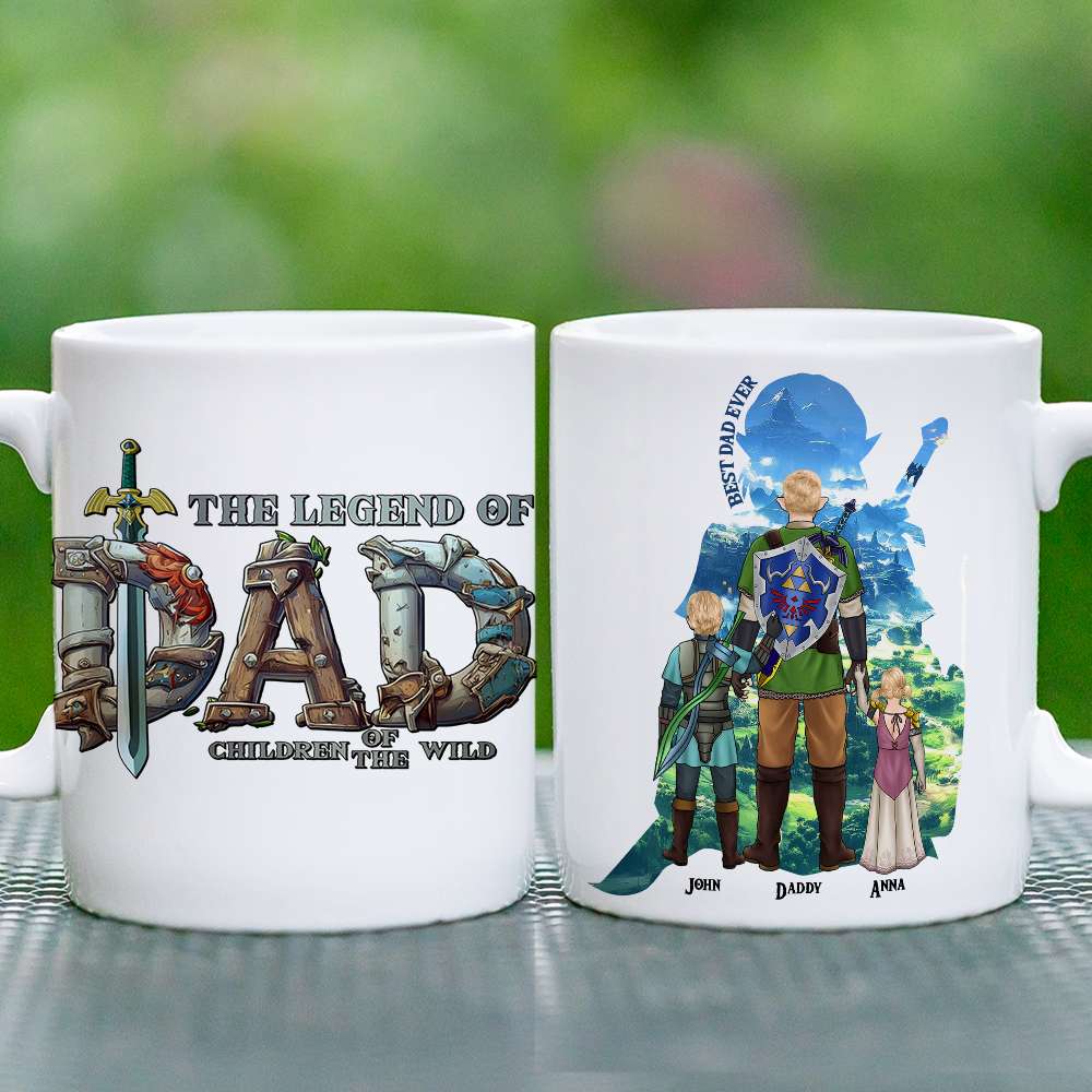 Personalized Gifts For Dad Coffee Mug The Legend Of Dad Father's Day 031QHTN190325HG-Homacus