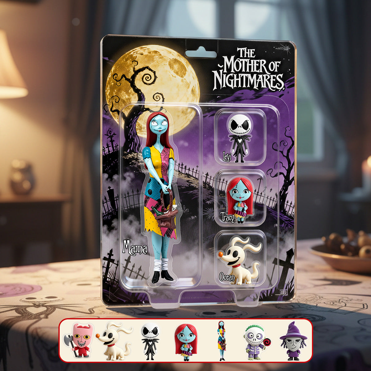 Horror Mom And Kids Acrylic Plaque - Personalized Gifts For Mother's Day Plaque 05HYMG040226-Homacus