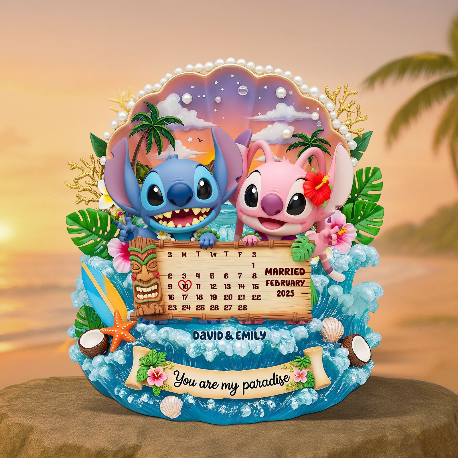 Couple Acrylic Plaque - Personalized Gifts For Couple 05topu250625-Homacus