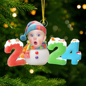 Custom Photo Gifts For Kids Christmas Ornament 01katn011124 Baby First Christmas-Homacus