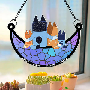 Personalized Gifts For Family Suncatcher Window Hanging Ornament 03nadt250424-Homacus