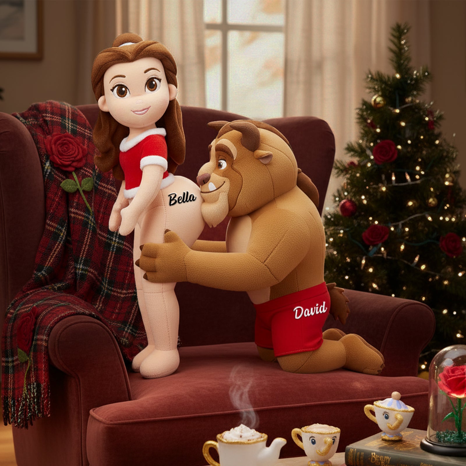 Sweet Couple Pillow Personalized Gifts For Couple 06OHLU141125-Homacus