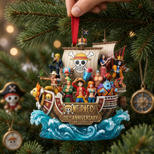 30 Years Of Adventure Christmas Ornament - Personalized Gifts 06NALU210926-Homacus