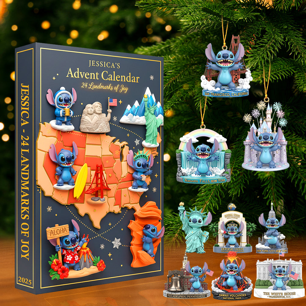 Personalized Gifts For Cartoon Lovers Christmas Advent Calendar Blind Box 01natn141025-Homacus
