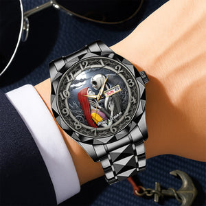 Couple Stainless Steel Men's Watch - Personalized Gifts For Couple 02PGMG240725-Homacus