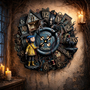 Nightmare Hanging Wall Clock - Personalized Gifts 02palu190326-Homacus