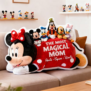 Most Magical Mom Shaped Pillow - Personalized Gift For Mom 01KILU050226-Homacus