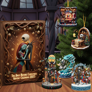 Christmas Family Advent Calendar Acrylic Blind Box - Personalized Gifts For Family 04pata181125-Homacus