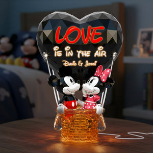 Cute Balloon Couple Light Box - Personalized Gifts For Couple 05tolu161225-Homacus