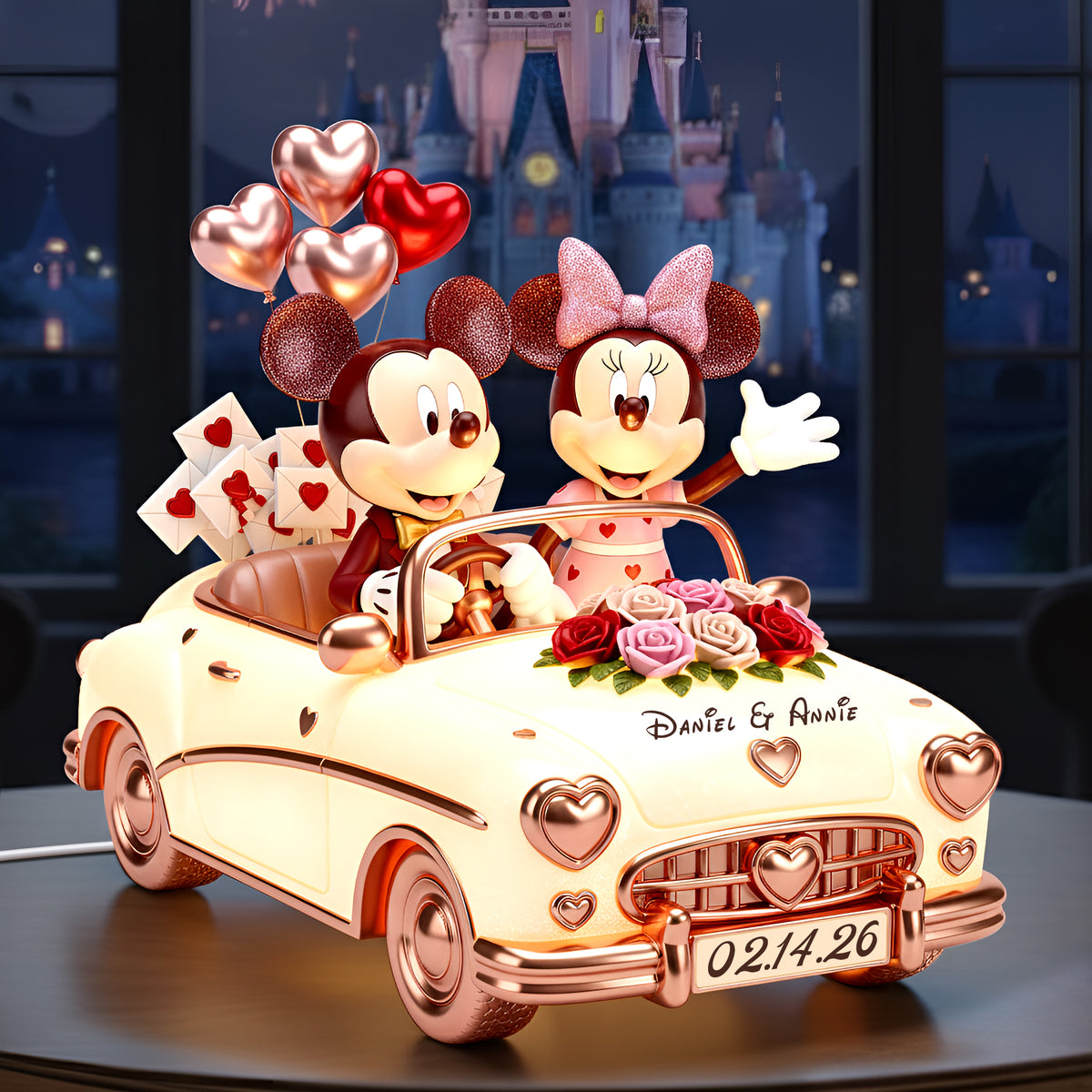 Couple Anniversary Acrylic Light Box - Personalized Gifts For Couple 01pglu021225-Homacus