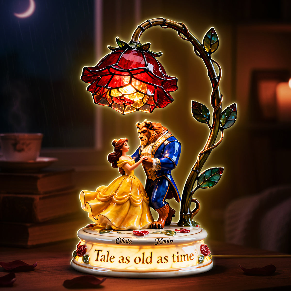 Romantic Couple Acrylic Light Box Personalized Gifts For Couple 02TOTA040226-Homacus