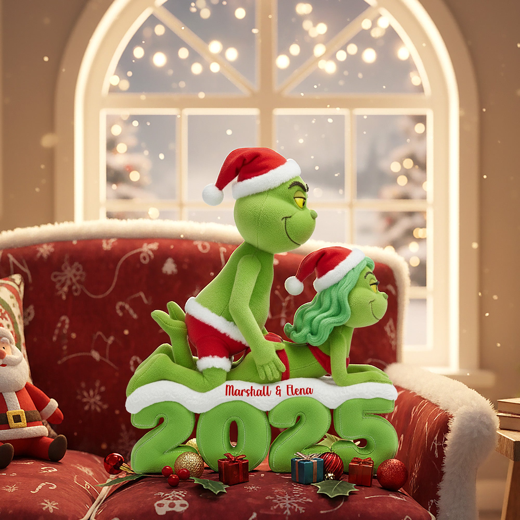 Naughty Couple Riding Pillow - Personalized Gifts For Couple 07ohmg121125-Homacus