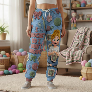 Crochet Girl Pajama Pants - Personalized Gifts For Crochet Lovers 06nalu171225-Homacus