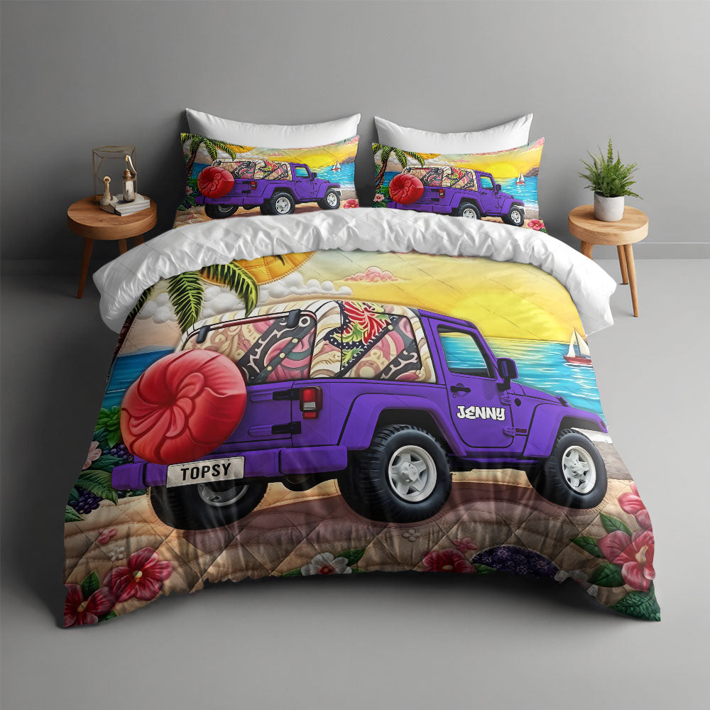 Personalized Gifts For Off Road Lovers Quilt Bedding Set 013HUMH060225-Homacus