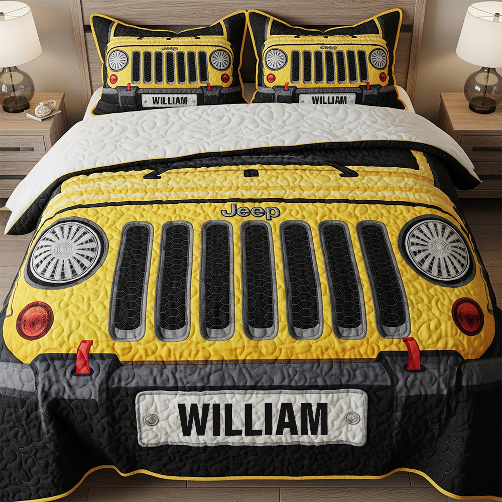 Off Road Quilt Bedding Set - Personalized Gifts For Off Road Lovers 04ohtn040825-Homacus