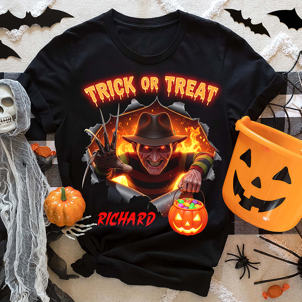 Classic Horror Shirt - Personalized Halloween Gifts For Movie Fans 01pgqn150825-Homacus