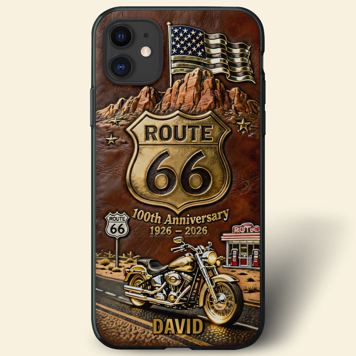 100th Anniversary Motorcycle Phone Case – Personalized Gifts For Bikers 04naqn060226-Homacus
