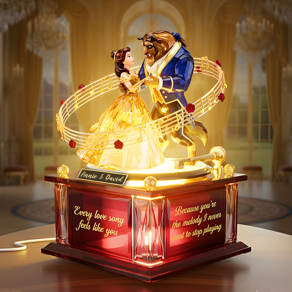 Couple Love Song Acrylic Light Box - Personalized Gifts For Couple 05tolu021225-Homacus