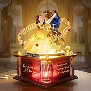 Couple Love Song Acrylic Light Box - Personalized Gifts For Couple 05tolu021225-Homacus