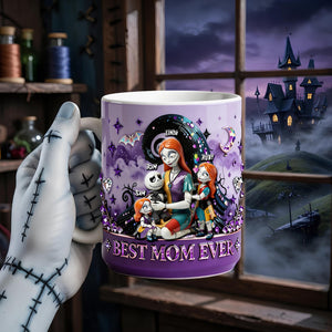 Spooky Queen Family Coffee Mug - Personalized Gifts For Mom 02OHDT100426-Homacus