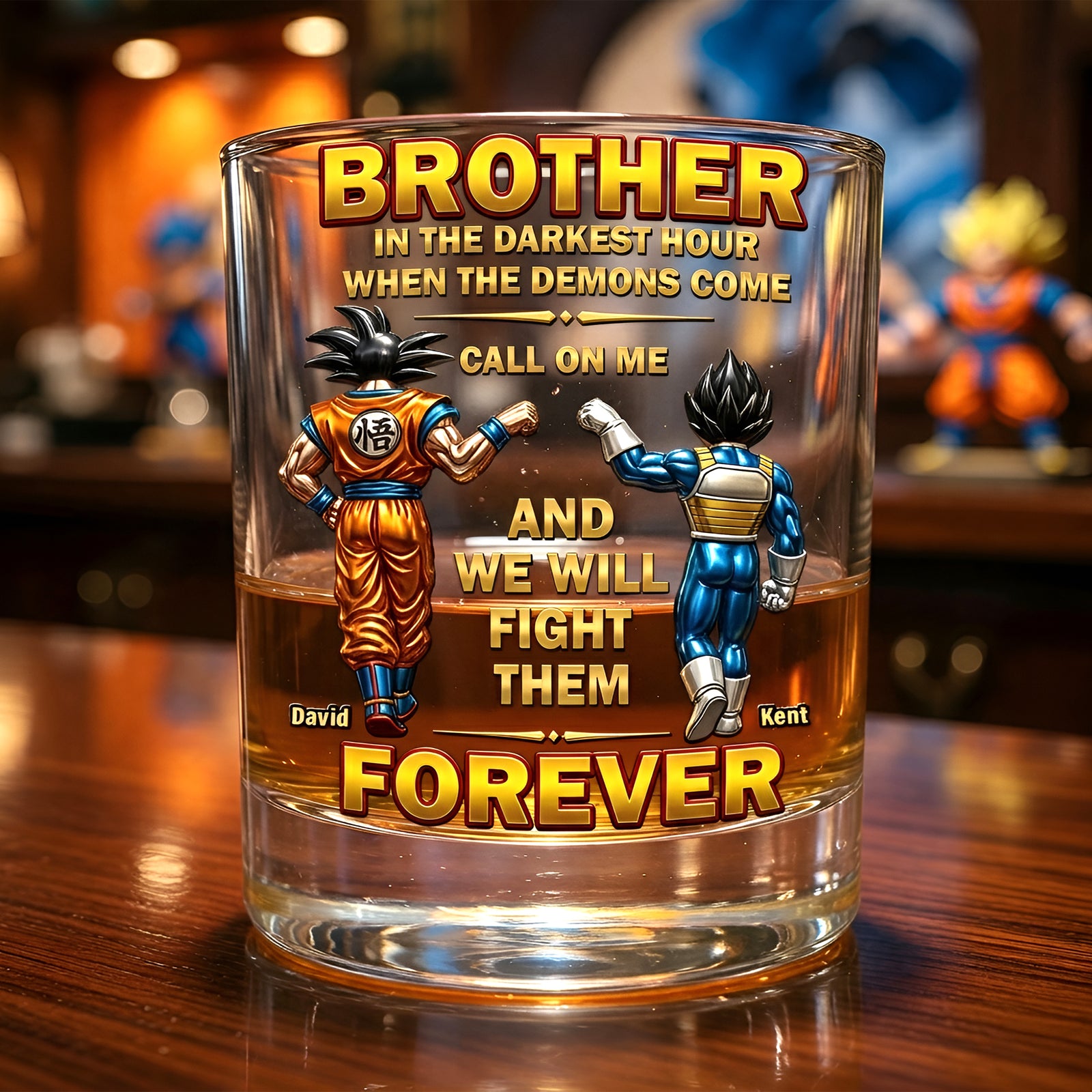 Unique Round Glass - Personalized Brotherhood Keepsake Gifts 05OHQN050626-Homacus