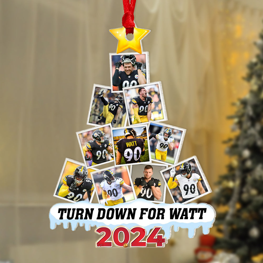 Custom Photo Gifts For American Football Fans, Ornament 05DGPU120824 ct141124-Homacus